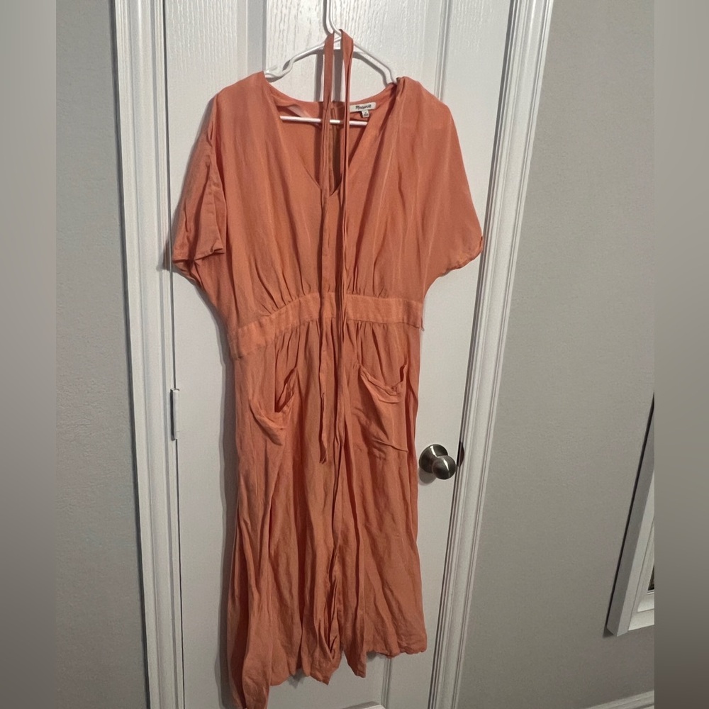 Madewell Dolman Sleeve V-Neck Sundress